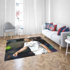 Luka Modric Powerful Football Player Rug 2