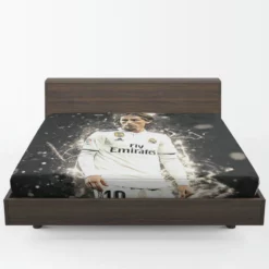 Luka Modric  Real Madrid Football Player Fitted Sheet 1