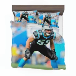 Luke Kuechly Professional NFL Football Player Bedding Set 1