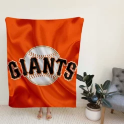 MLB Baseball Club San Francisco Giants Fleece Blanket