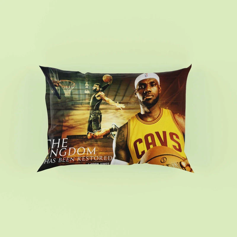 LeBron James Strong NBA Basketball Player Pillow Case