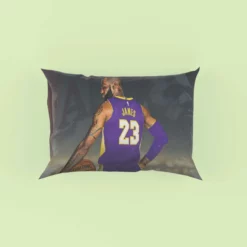 LeBron James  LA Lakers NBA Basketball Player Pillow Case