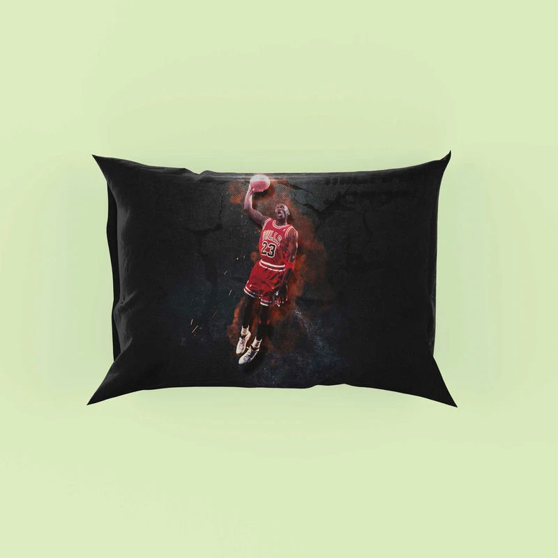 Popular NBA Basketball Player Michael Jordan Pillow Case