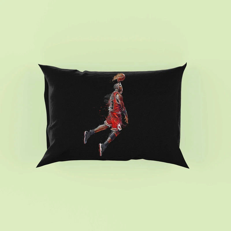 Michael Jordan Classic NBA Basketball Player Pillow Case