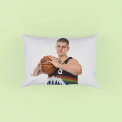 Nikola Jokic Denver Nuggets Basketball Player Pillow Case