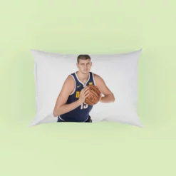 Nikola Jokic Denver Nuggets NBA Basketball Pillow Case