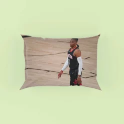 Russell Westbrook Houston Rockets Basketball Pillow Case