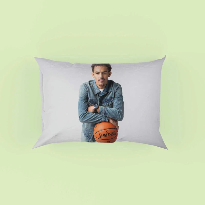 Trae Young Popular NBA Basketball Player Pillow Case