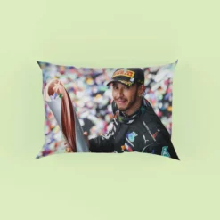 Lewis Hamilton Formula One World Champion Driver Pillow Case