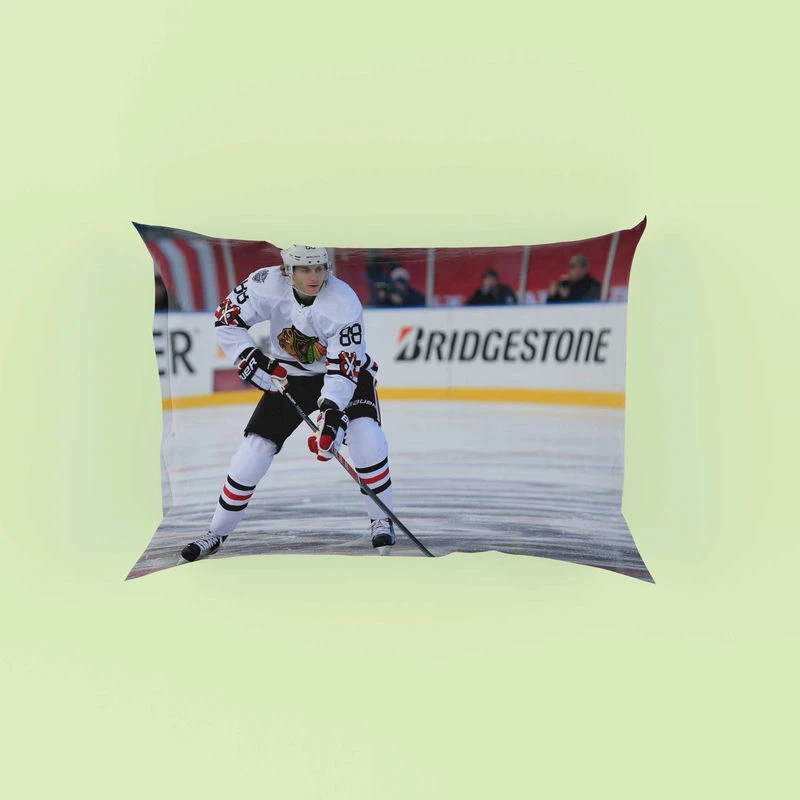 Patrick Kane American Professional Ice Hockey Team Pillow Case