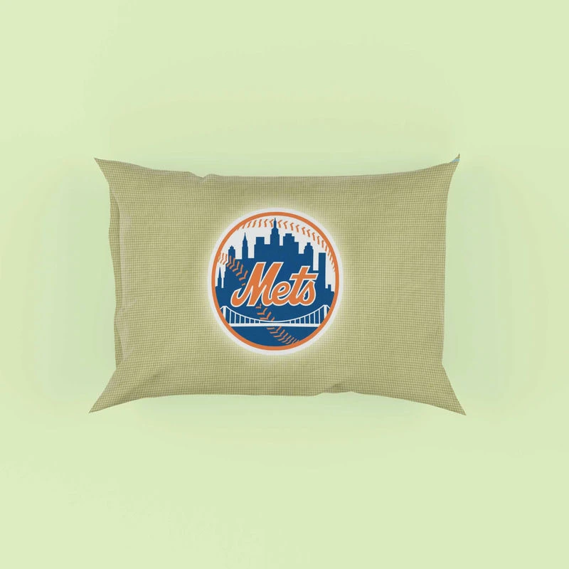 New York Mets Professional Baseball Team Pillow Case