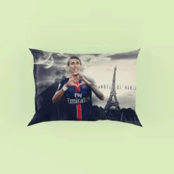 Angel Di Maria Best Midfeilder in PSG Pillow Case