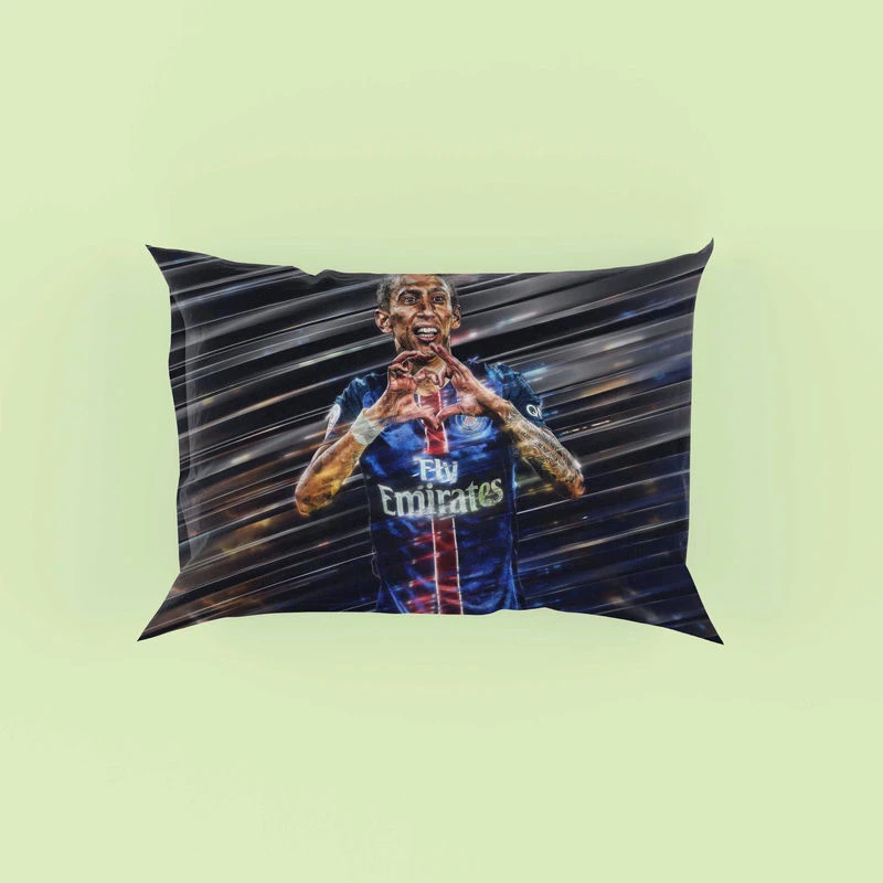 Angel Di Maria Energetic Football Player Argentina Pillow Case