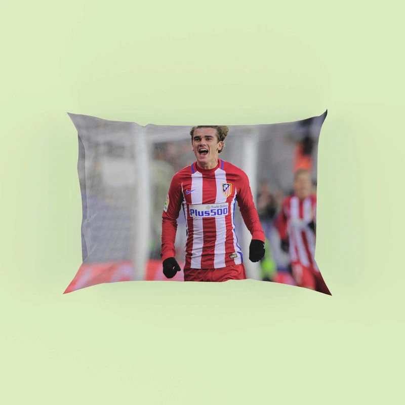 Antoine Griezmann Top Ranked La Liga Football Player Pillow Case