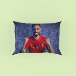 Bruno Fernandes Professional Football Player Pillow Case