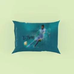 Casemiro Brazilian professional football Player Pillow Case