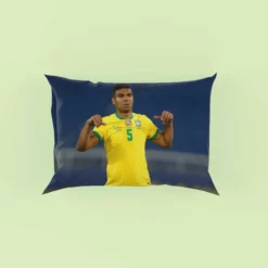 Casemiro Top Ranked Football Player Pillow Case