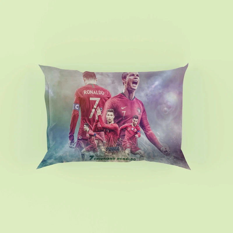 World Best Sportsman Cristiano Ronaldo Pillow Case