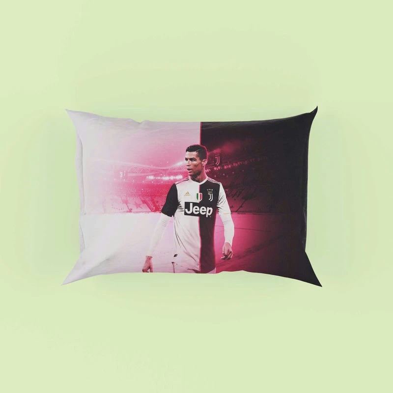 Cristiano Ronaldo The Golden Boy Of Sports Pillow Case