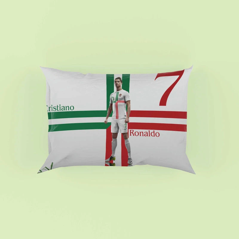 Cristiano Ronaldo One of the Greatest Players of All Time Pillow Case