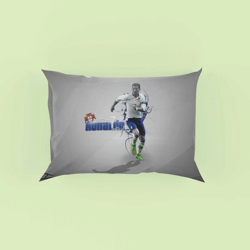 Top Ranked Football Player Cristiano Ronaldo Pillow Case