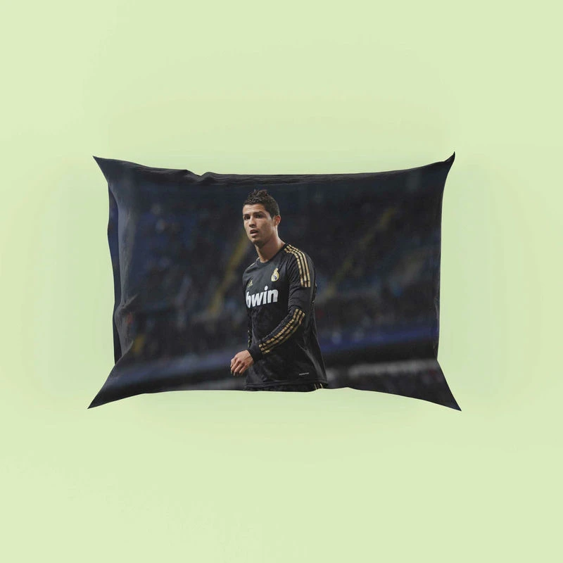 Cristiano Ronaldo Real Madrid Football Star Pillow Case