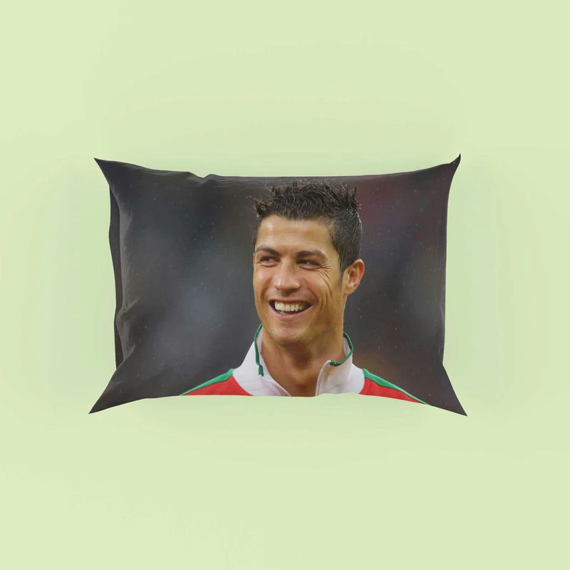 Cristiano Ronaldo Portugal Youth Player Pillow Case