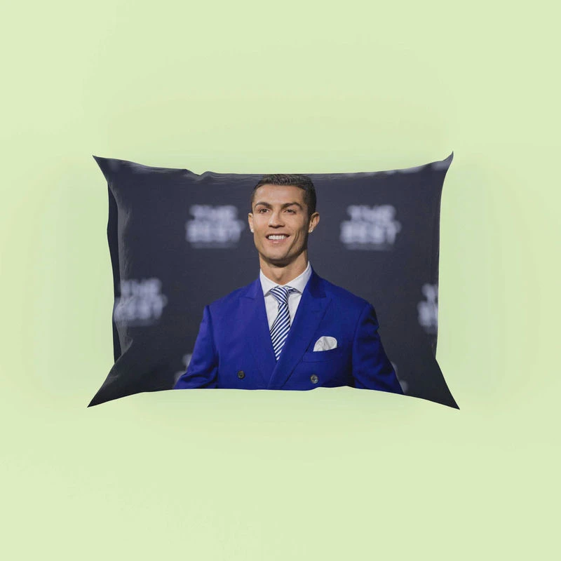 Cristiano Ronaldo dos Santos Aveiro Soccer Player Pillow Case