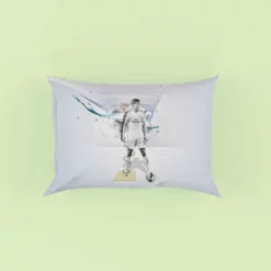 Cristiano Ronaldo determined Madrid Footballer Pillow Case