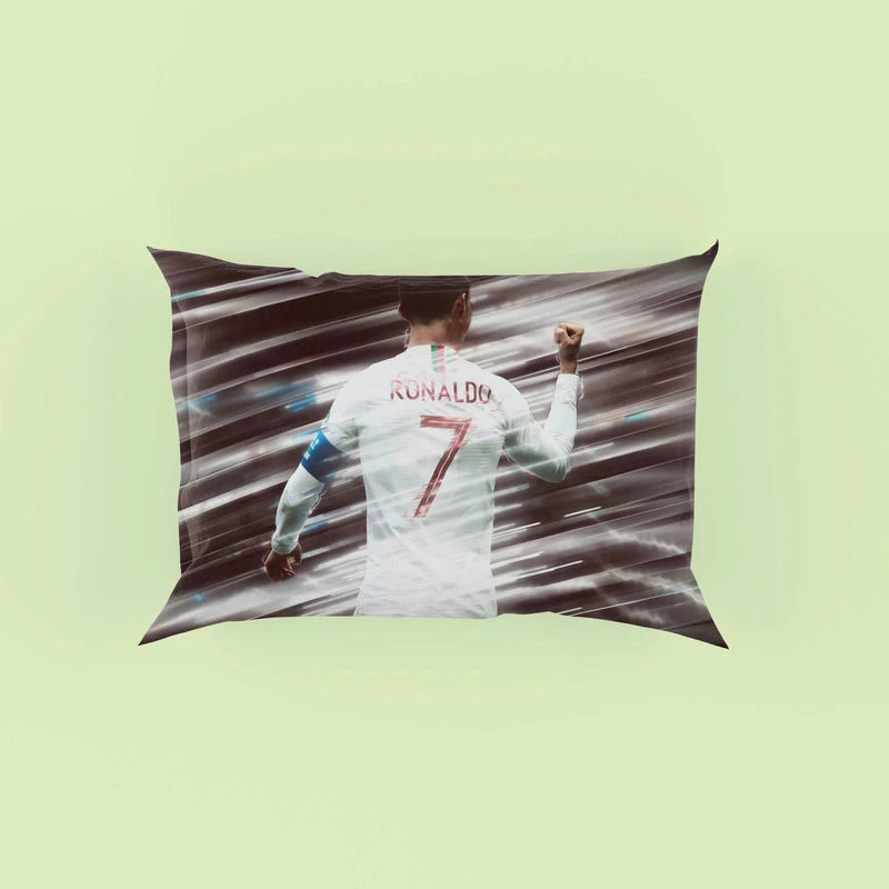 CR7 Portugal Soccer Star Pillow Case