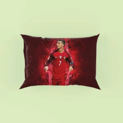 Portugal Soccer Player Cristiano Ronaldo Pillow Case
