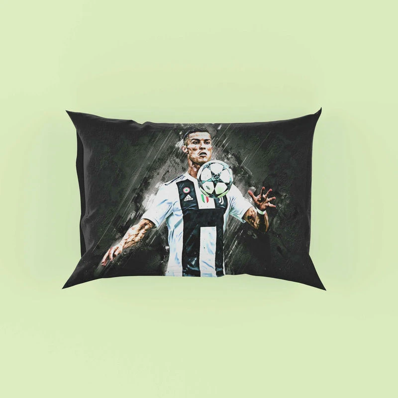 Cristiano Ronaldo UEFA Intertoto Cup Soccer Player Pillow Case