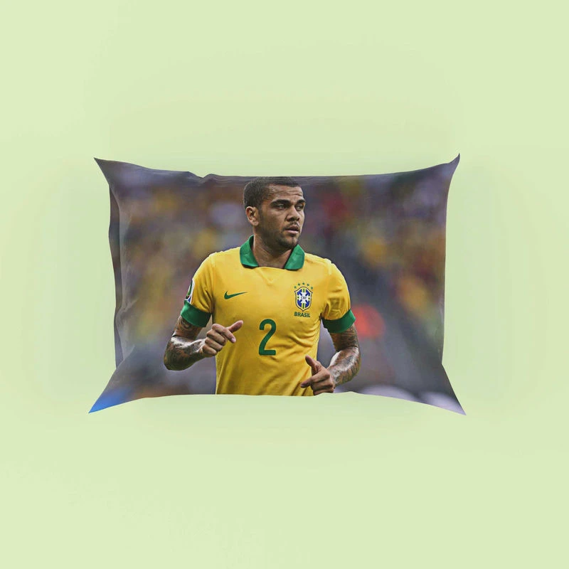 Exellent Football Player Dani Alves Pillow Case