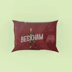 A C Milan Top Ranked Player David Beckham Pillow Case