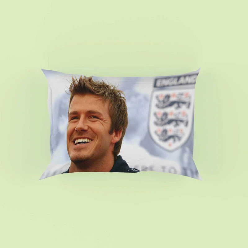 David Beckham English Football Player Pillow Case