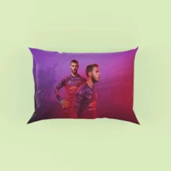 David de Gea Energetic Goalkeeping Football Player Pillow Case