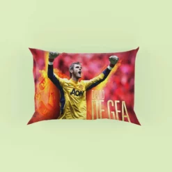 David de Gea Powerfull Spanish Football Player Pillow Case