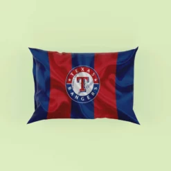 Professional MLB Texas Rangers Logo Pillow Case
