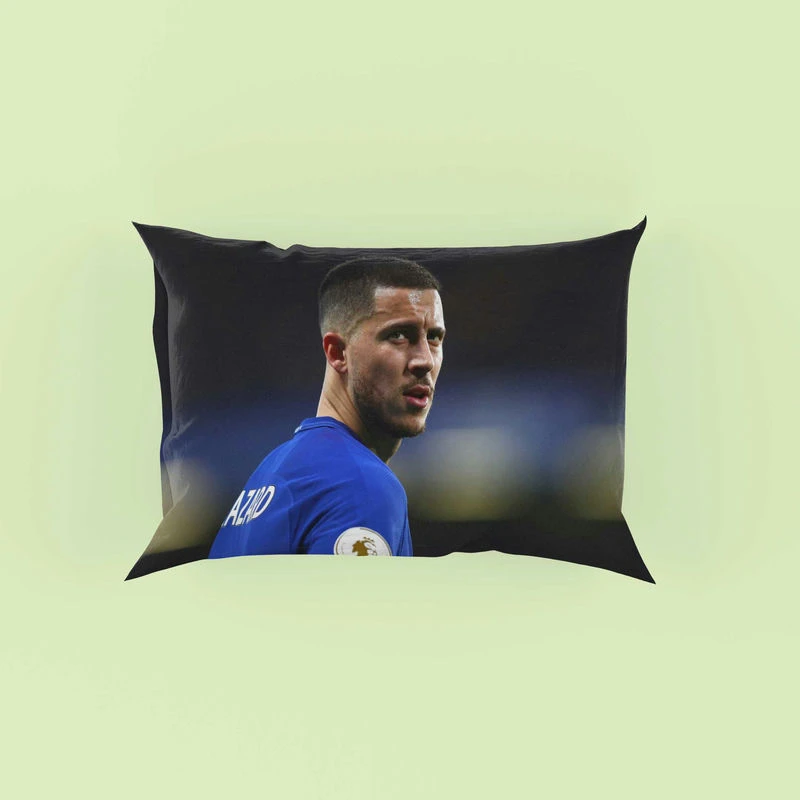 Eden Hazard Premier League Soccer Player Pillow Case