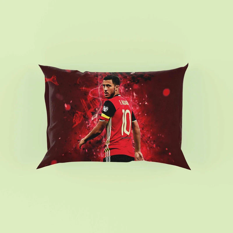 Eden Hazard Excellent Football Player Pillow Case