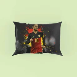 Eden Hazard Awarded Belgium Soccer Player Pillow Case