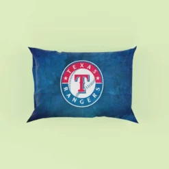 Texas Rangers Excellent MLB Team Logo Pillow Case