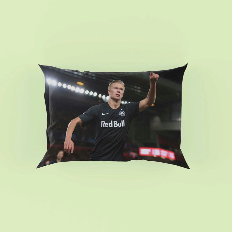 Erling Haaland Professional Salzurg Club Player Pillow Case