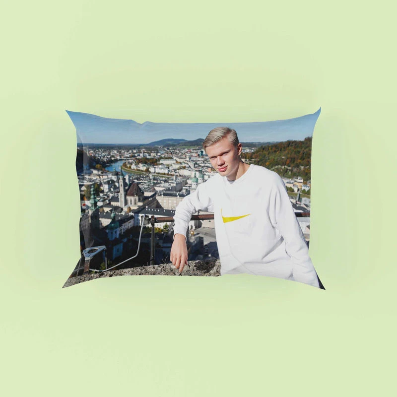 Erling Haaland Norwegien Professional Player Pillow Case