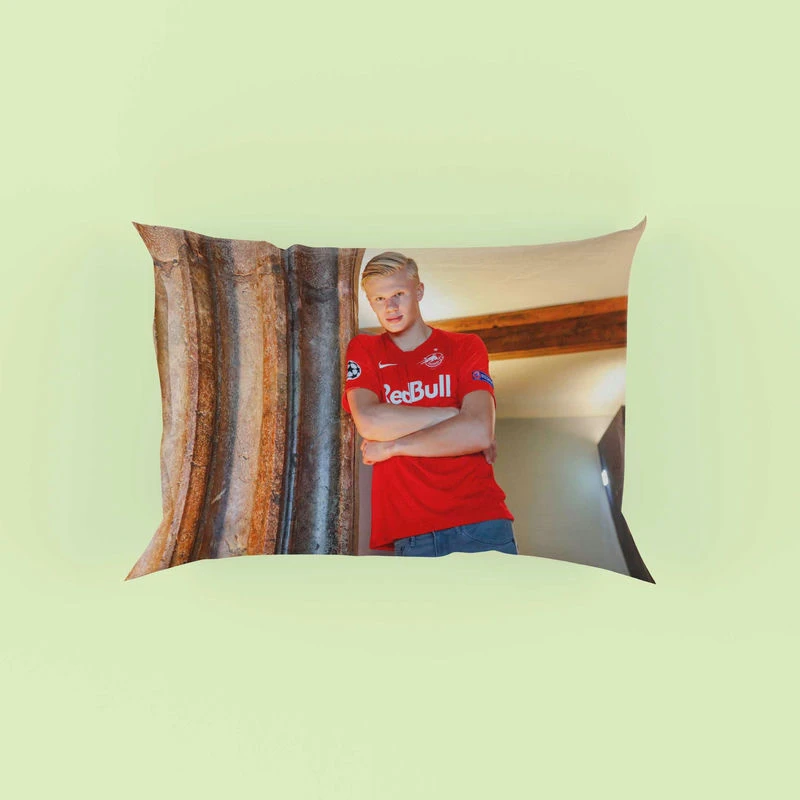 Erling Haaland Top Ranked Salzburg Club Player Pillow Case