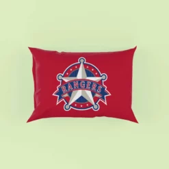 Powerful MLB Team Texas Rangers Pillow Case