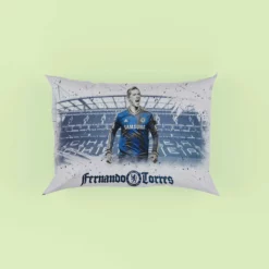 Chelsea Soccer Player Fernando Torres Pillow Case