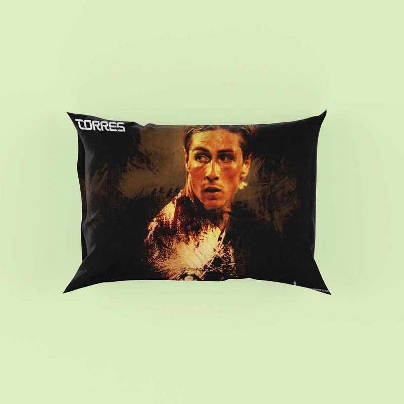 Top Ranked Football Player Fernando Torres Pillow Case