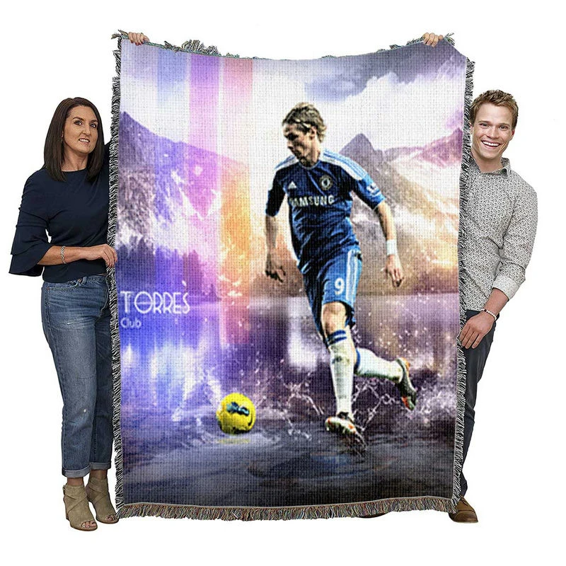 Atletico Madrid Soccer Player Fernando Torres Pillow Case