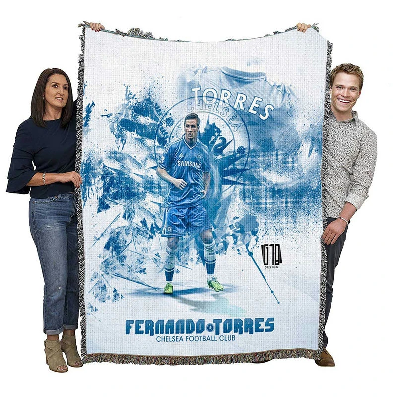 Fernando Torres Chelsea Officiel Player Pillow Case